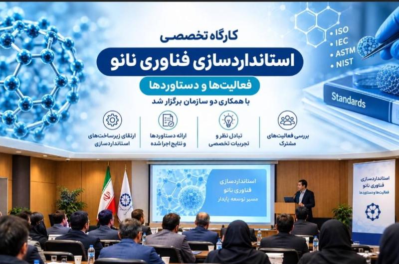 کارگاه تخصصی «دستاوردهای فناوری نانو و الزامات استانداردسازی»